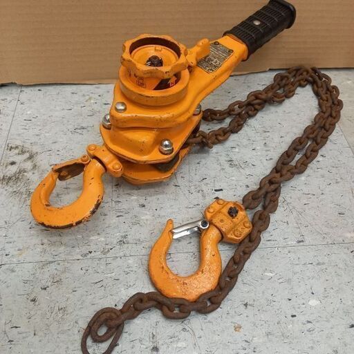 キトー KITO LB008 レバーブロック②　0.8t【野田愛宕店】【店頭取引限定】【中古】管理番号：ITRTKI9R1L7Y