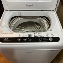 パナソニック　洗濯機　5kg  2016年製　の画像