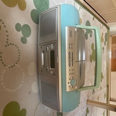 ラジカセ　CD MD テープ　ジャンク