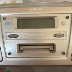 ラジカセ　CD MD テープ　ジャンクの画像