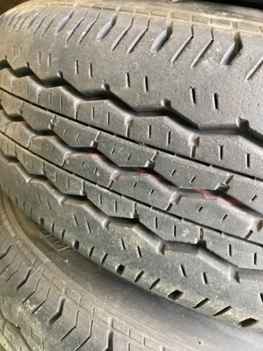 《譲渡完了》ハイエース　タイヤ　低燃費　ホイール付き4本セット