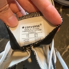 コンバースのGORE-TEX【約1万円→3000円】使用回数3回。の画像