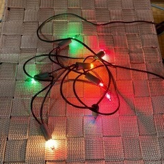 クリスマス　オーナメントライトの画像