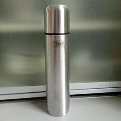 中古　水筒　シルバー　タイガー魔法瓶　約0.5Ｌ