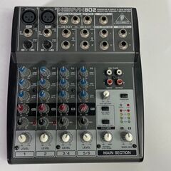 ✨🔔期間限定🔥ジモティー特別価格🔔✨BehringerベリンガーXENYX Q802オーディオミキサーの画像