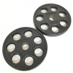 UNY5/65 IVANKO イヴァンコ オリンピックラバー プレート 10㎏×2 計20