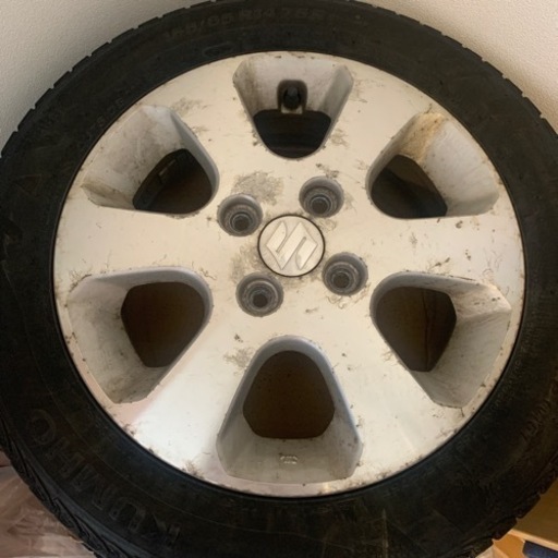 155 65 R14 スズキ スタッドレス+ホイール