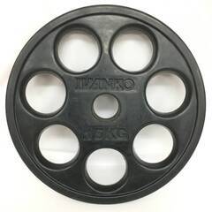 UNY5/58 IVANKO イヴァンコ オリンピックラバー プレート 15㎏×2 計30