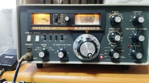 アマチュア無線　ＦＴ-101Ｂトランシーバー