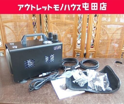 使用感少 urlife HPCube 2色 エアブラシ コンプレッサー 2ピースエアブラシセット 札幌市 屯田店