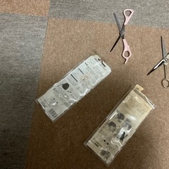 貝印　カットはさみ、スキばさみセットの画像