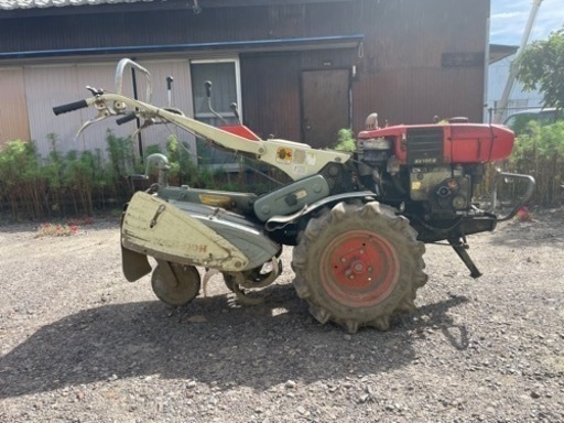 耕運機　ディーゼル　歯全部、切替ワイヤー新品交換後２回使用（パワーと深掘りできると思います）値下げ