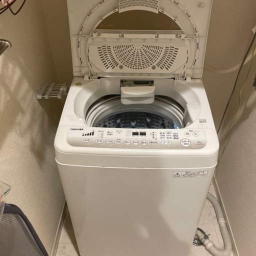 TOSHIBA 洗濯機（6kg）