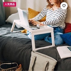 IKEA KLIPSK クリプスク ベッドトレイ, ホワイトの画像