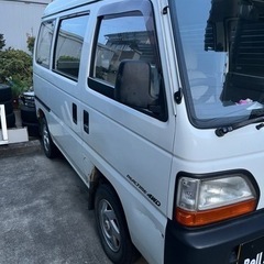 SOLDOUT 遊び車にも 車検取得済 エアコン付 四駆 旧車 アクティー 4WD バン 軽バン 軽自動車　/ 軽トラ　ワゴン　働く車 宮城 東北の画像