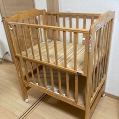 ミニベビーベッド　カトージ　KATOJI    ハイタイプ