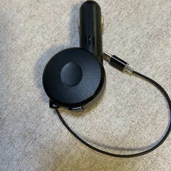 車内充電器　Android用　リール式