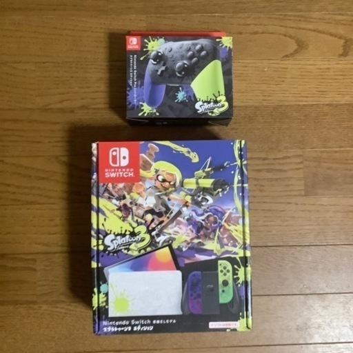 Nintendo Switch 有機ELスプラトゥーン3 エディション本体＋コントローラー　新品未開封