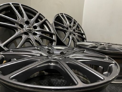 HOT STUFF WAREN ホットスタッフ ヴァーレン 16インチ 6.5J5HPCD100+48 プリウス ウィッシュ インプレッサ等　(VHL329)