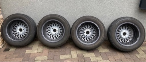 旧車…美品、山あり15インチタイヤホイール