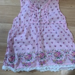 花柄ノースリーブ 110cm