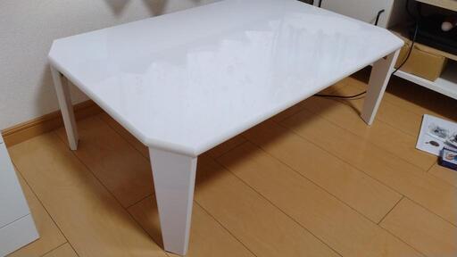 ローテーブル 90cm×60cm 白色 ホワイト