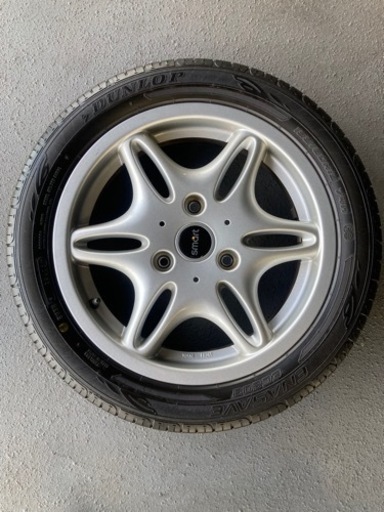 mccスマート458純正ホイールタイヤ　ガリ傷一切無し