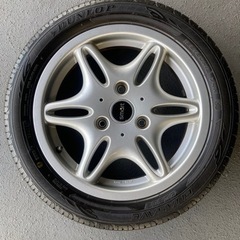 mccスマート458純正ホイールタイヤ　ガリ傷一切無しの画像