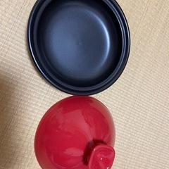★未使用品のタジン鍋　箱、説明書、レシピ付き★の画像