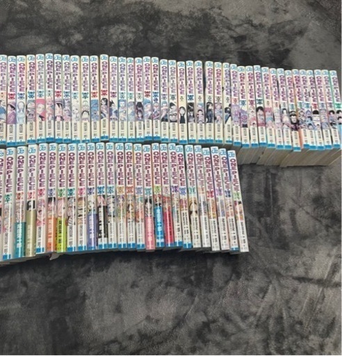 漫画各種　※ワンピース、ダイヤのA、進撃の巨人、かぐや様は告らせたい、銀魂、五等分の花嫁、彼女お借りします