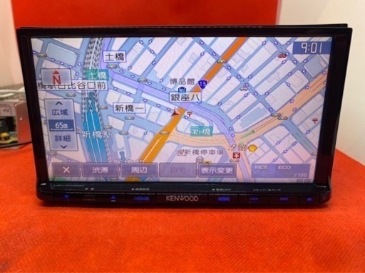 KENWOOD 2023地図　MDV-D402BT 新品バックカメラ付フルセットこ3