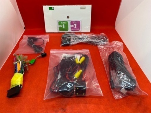 KENWOOD 2023地図　MDV-D402BT 新品バックカメラ付フルセットこ3