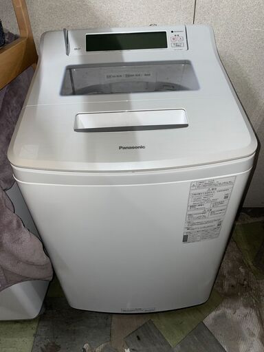★中古美品★Panasonic 全自動洗濯機8Kg　NA-SJFA807