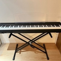 電子ピアノ YAMAHA P95-B スタンド/ケース付