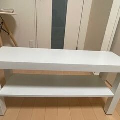 IKEA ラック　白  当サイトのダイニングセットをご購入でこち...