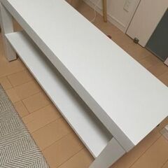 IKEA ラック　白  当サイトのダイニングセットをご購入でこちらの商品は0円になります。の画像