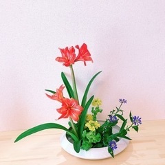 【子連れ歓迎】🌸広島市生花教室(小原流)🌸の画像