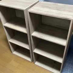 【取り引き中】カラーボックス3段×2 の画像