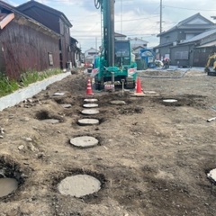 地盤改良工事OP募集！！！の画像