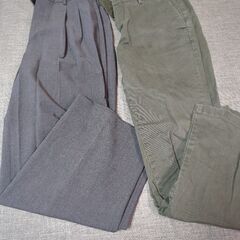 【ユニクロ】メンズ　パンツ　L