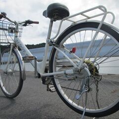 自転車 ママチャリ ・ パパチャリ　24 インチ　引取限定 [ 三重郡 菰野町 ]　#20の画像