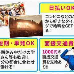 この夏を楽しんで稼げるイベント警備★週1日OK！短期OK！友達と一緒も大歓迎♪ サンエス警備保障株式会社 厚木支社 秦野の画像