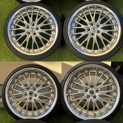 WORK シュバート SC5 20インチ PCD114.3 5H 8.5J+33 9.5J+30の画像