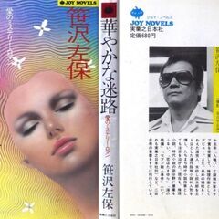 【ノベルズ古本】笹沢佐保「華やかな迷路（2版）」・・・「不幸な未来を祝福する」と書かれた脅迫状のようなものが届く・・・の画像