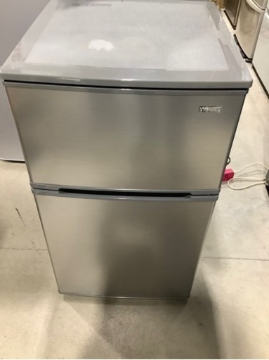 YAMADA 90L 2ドア冷凍冷蔵庫　YRZ-C09G1 2019年製