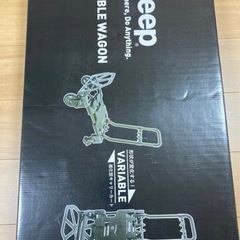 バリアブルカートジープ　キャリーカート　jeep　フラットカート