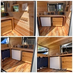☆キッチンカー☆サンバー☆移動販売車☆パネルバンの画像