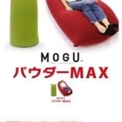 MOGU パウダーマックス　ビーズクッションの画像