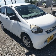売切　☆　車検付　低燃費　ミライース　ダイハツ　FF　低走行　す...