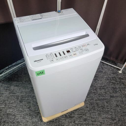 ‍♂️h060201売約済み‼️配送設置は無料‼️最新2022年製✨Hisense 6kg 全自動洗濯機